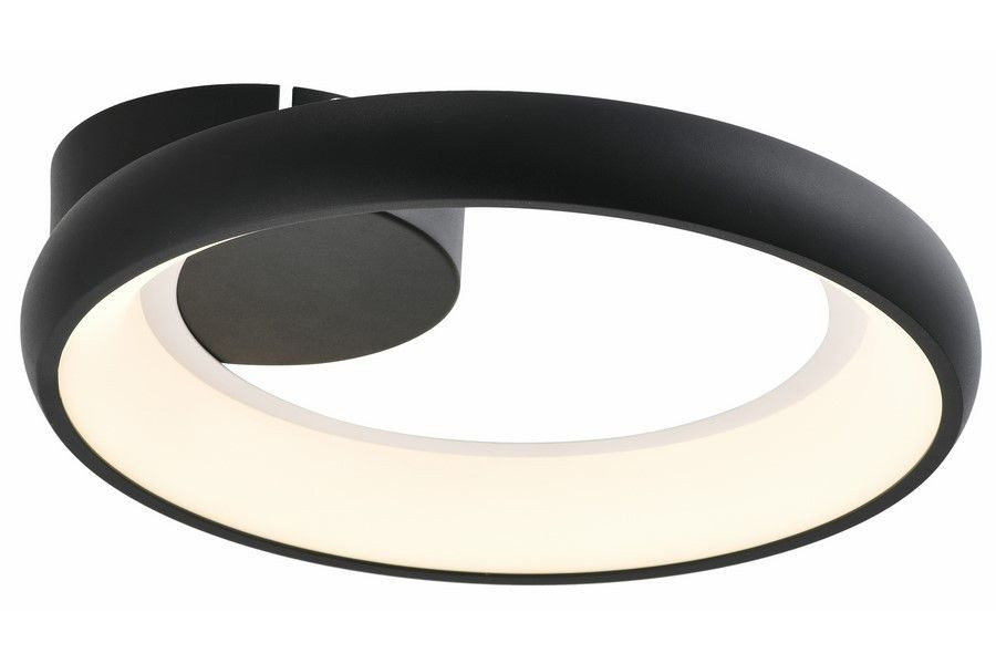Lampa sufitowa Thea czarna LED 1x20W Neutralna biel 1600lm Reality