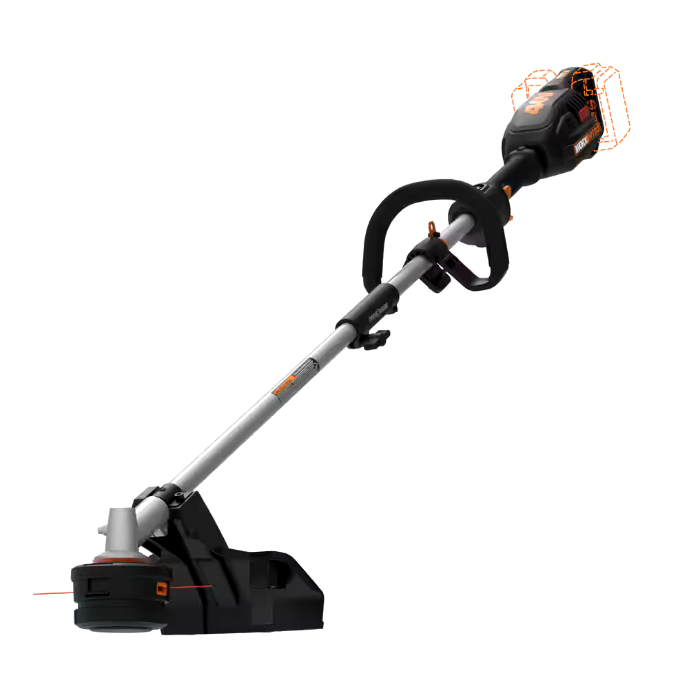 WORX WG186.9 Nitro 40V Power Share™ Cordless Attachment-Capable String Grass Trimmer, 15-in, Tool Only