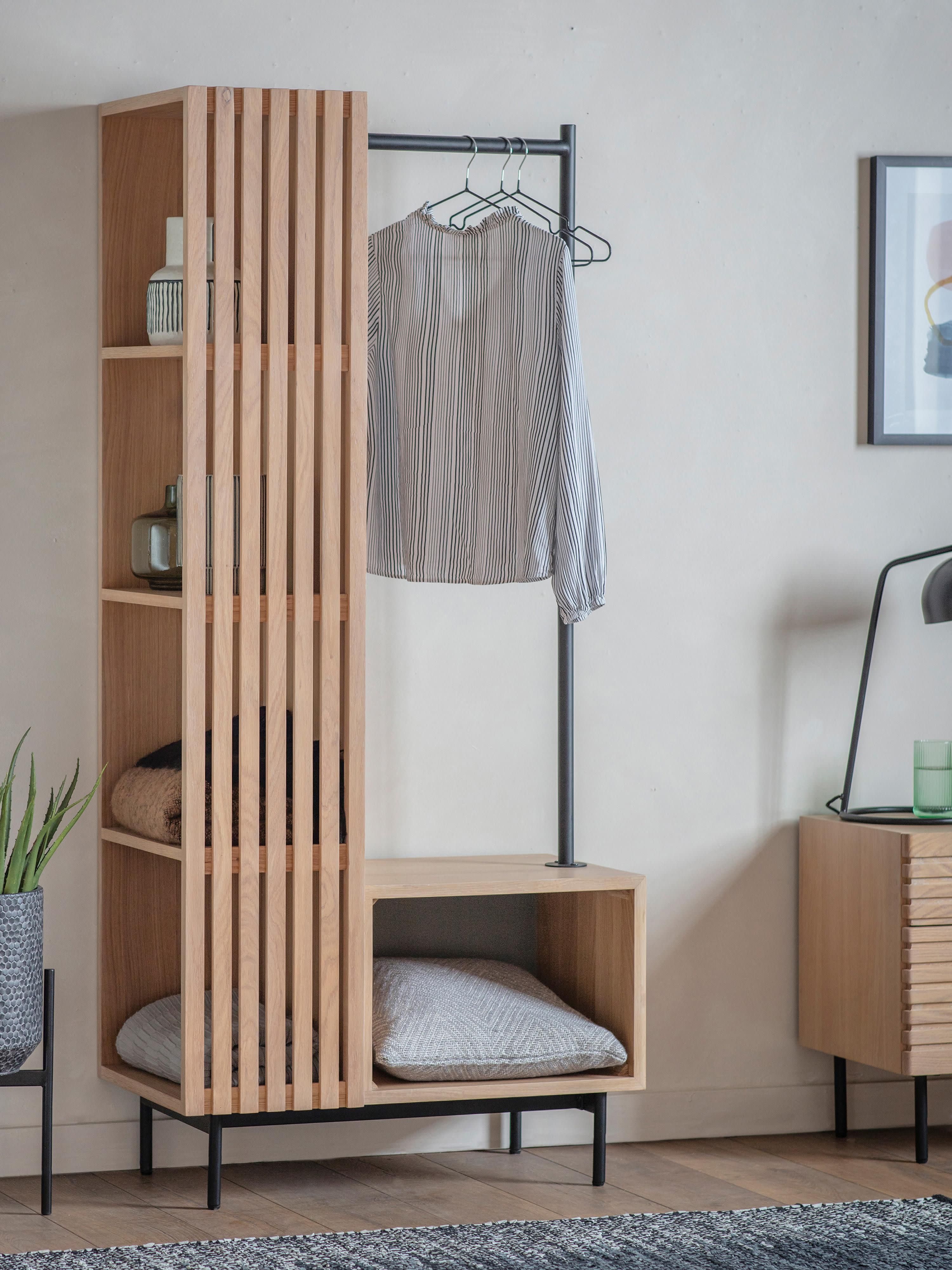 Holz-Garderobe Okayama