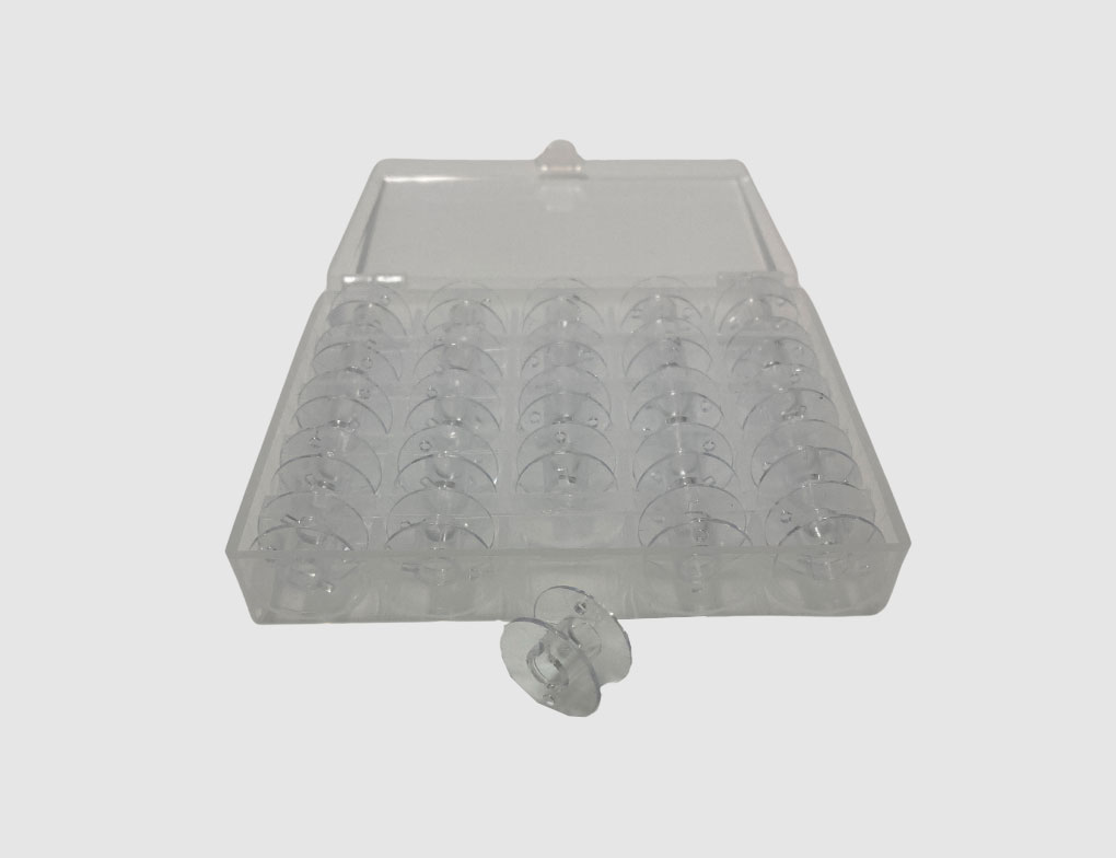 Spulenbox Transparent