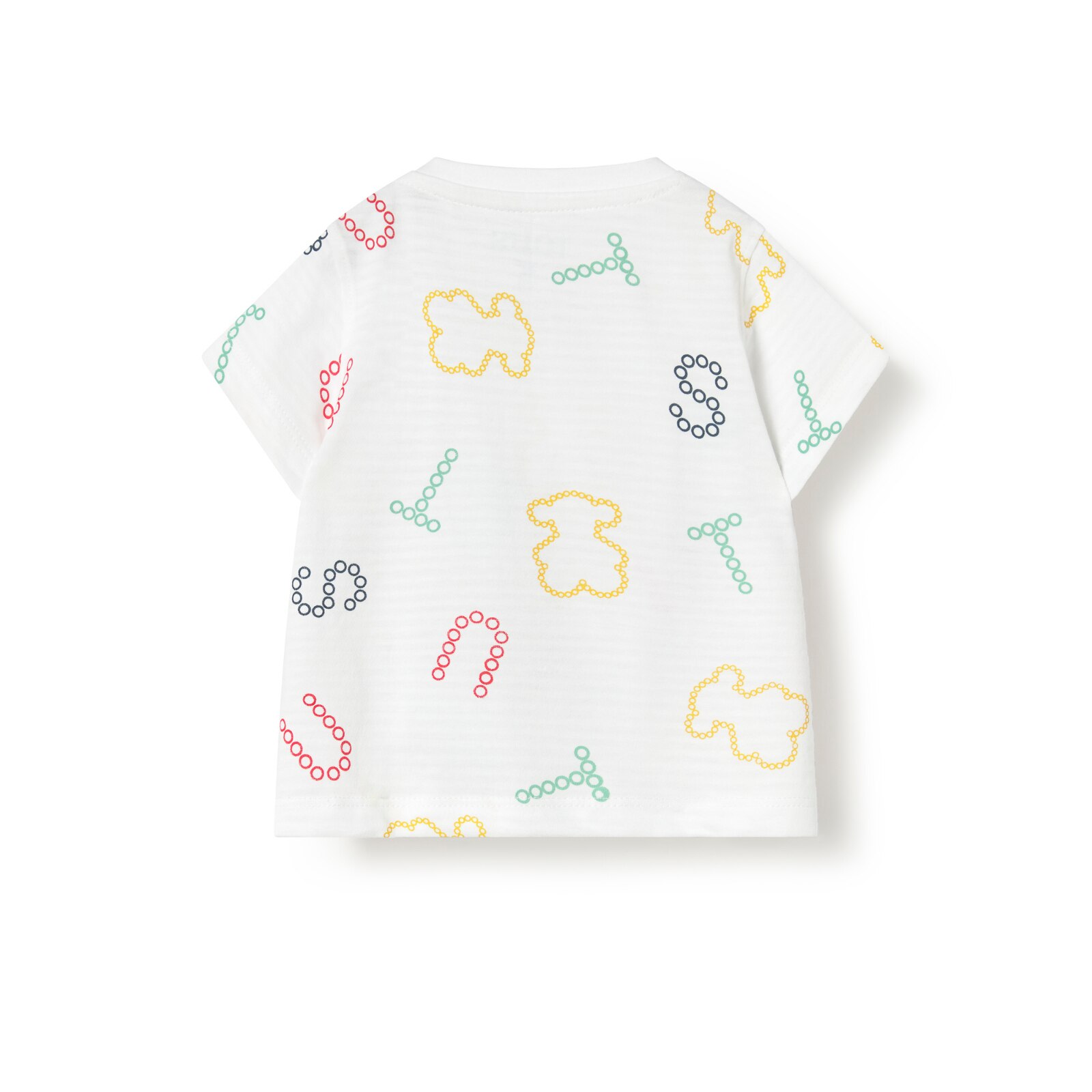 Camiseta con letras Casual blanca