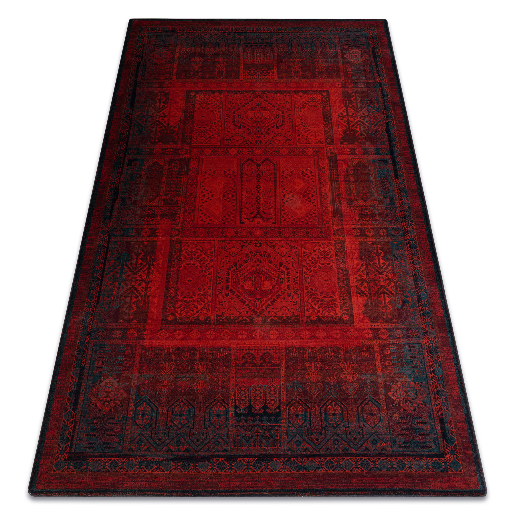 Dywan wełniany SUPERIOR NAKBAR PREMIUM orientalny rubin 135x200 cm
