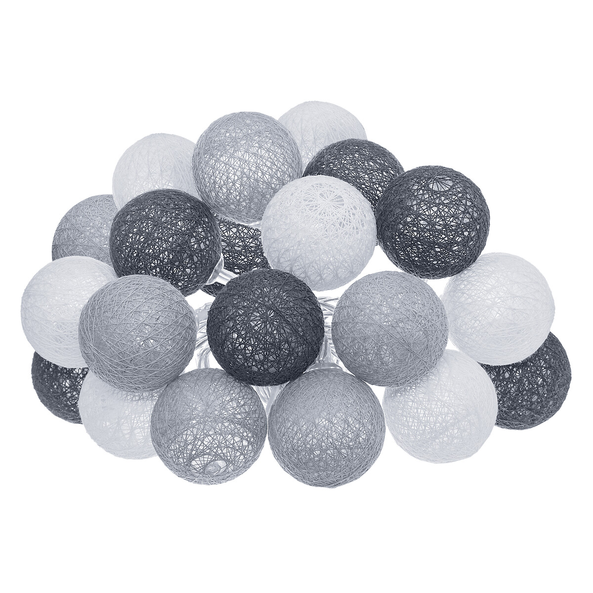 Outdoor LED garland "Soft" Slate grey, L.435 cm