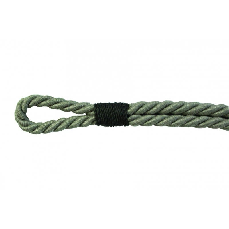 COMBO - - Embrasse rideaux textile cordon - Gris clair