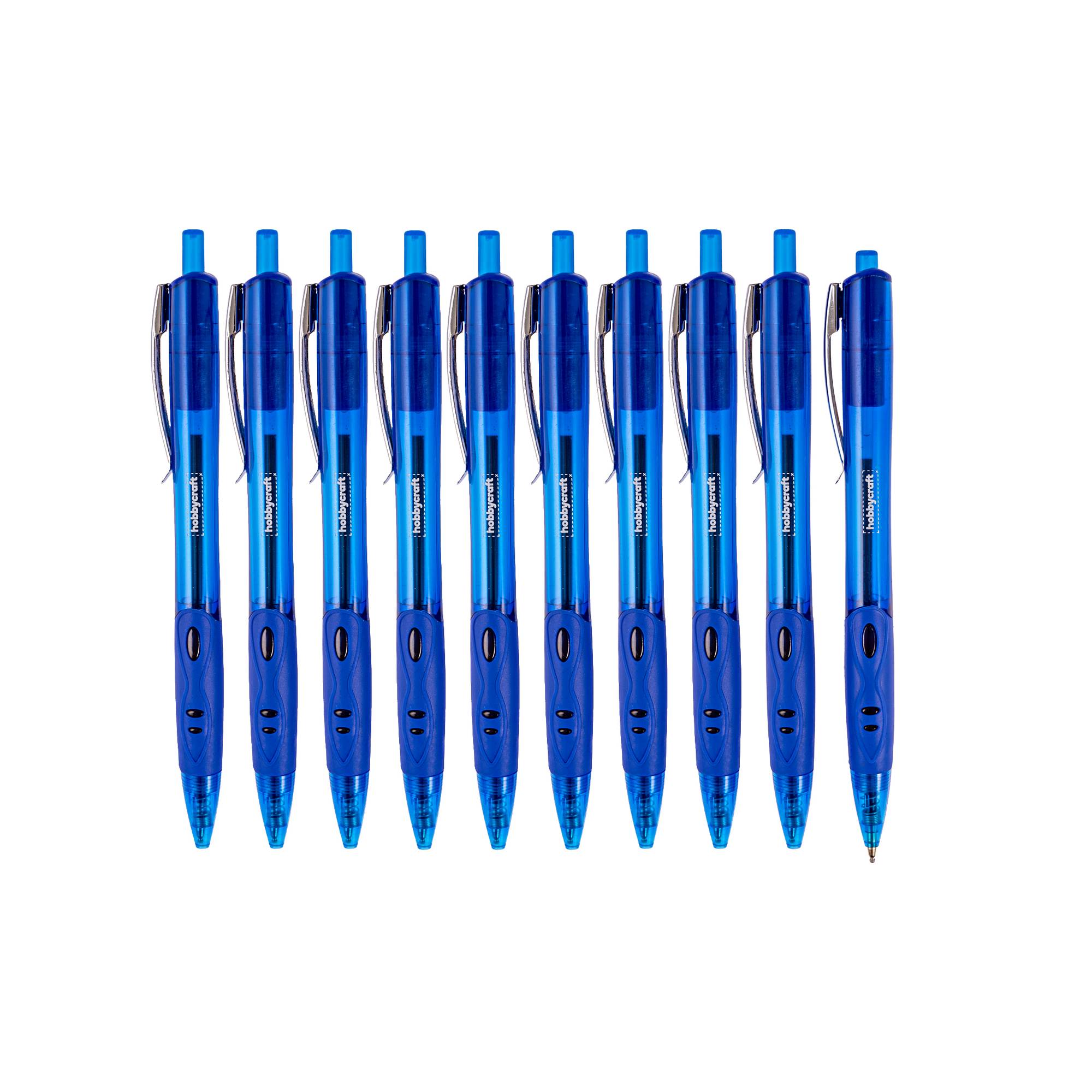 Blue Ballpoint Pens 10 Pack