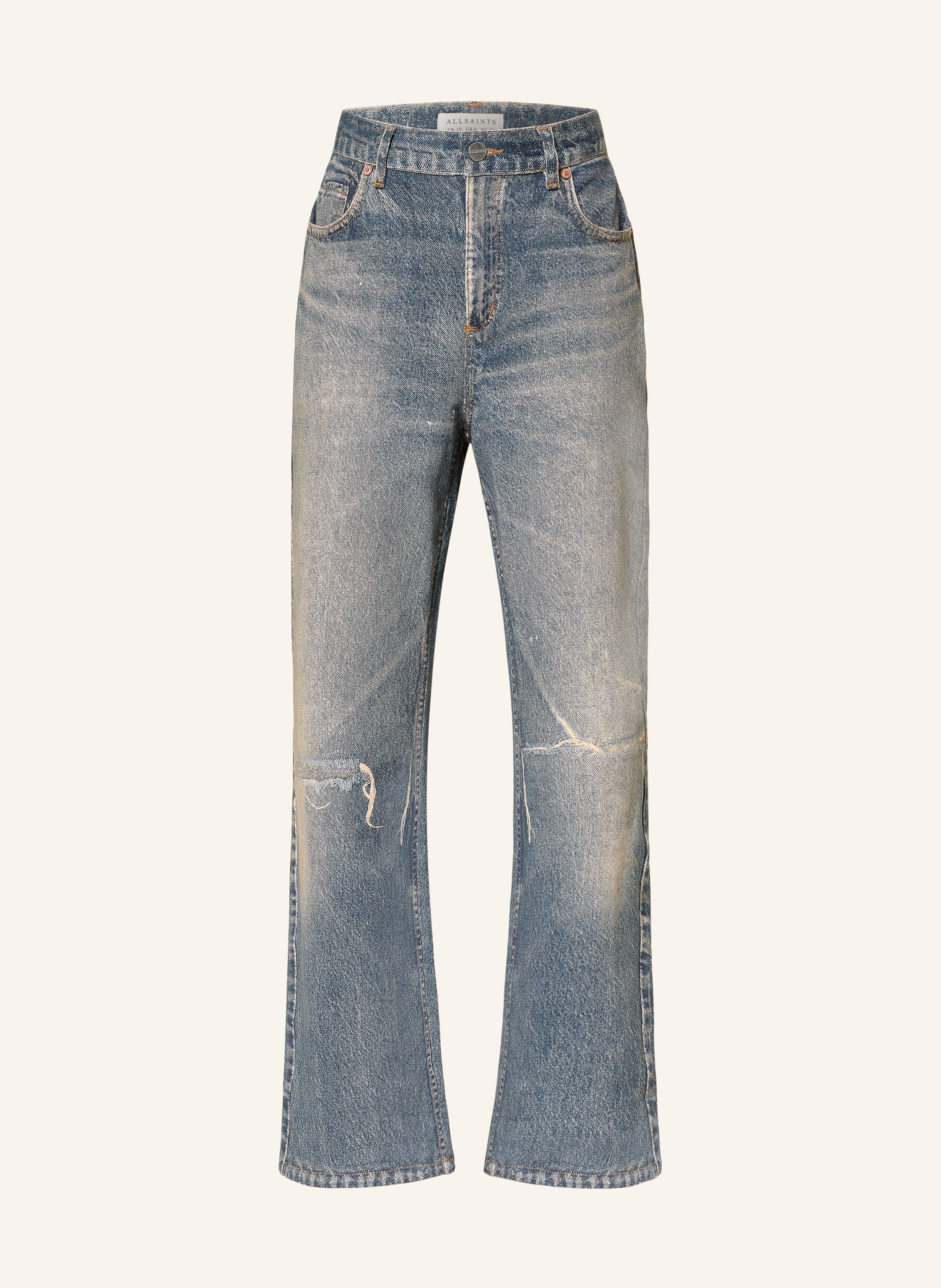 ALLSAINTS Straight Jeans IDA TERRY