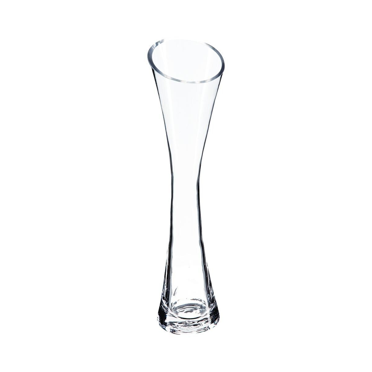 Soliflore, glass Transparent, H.30 cm