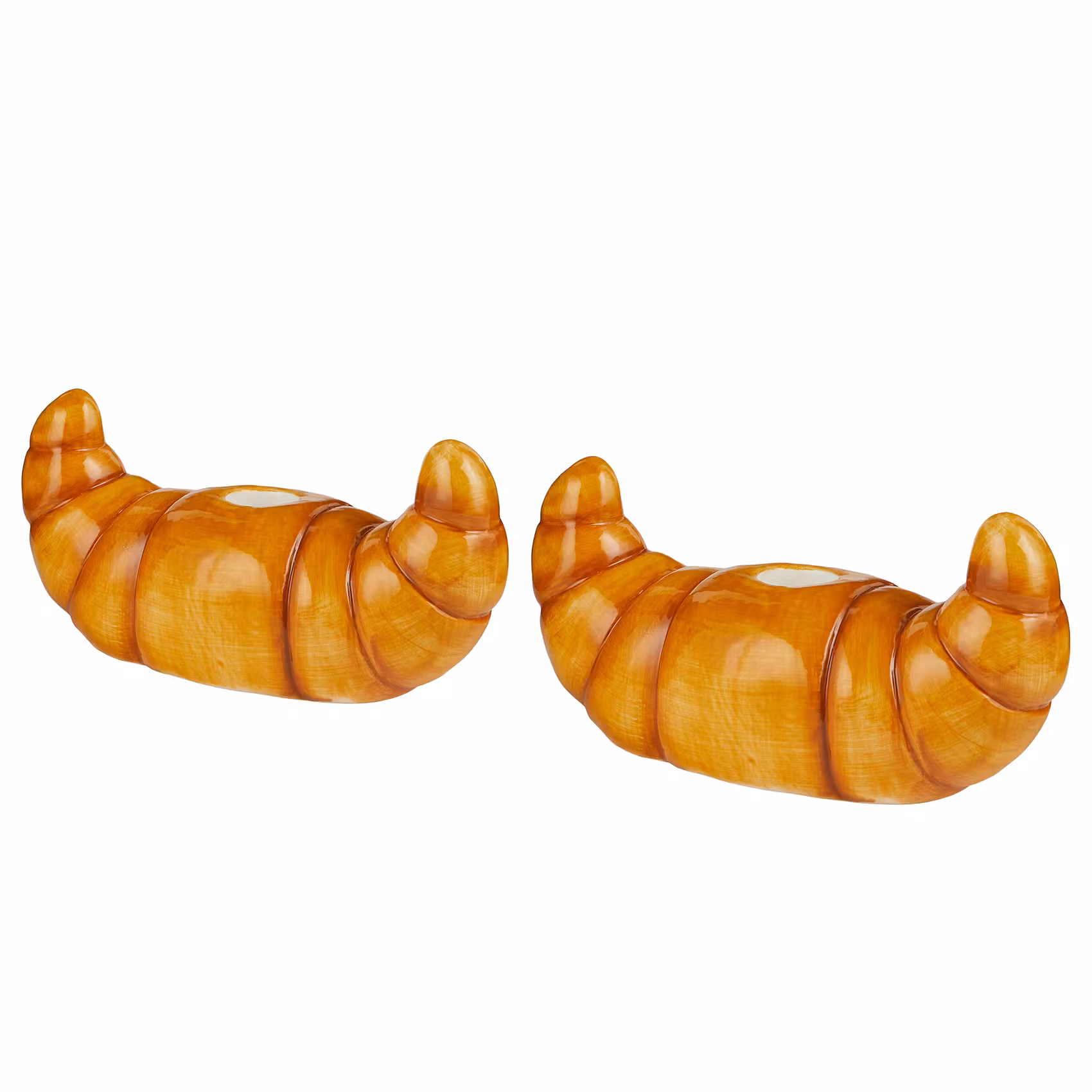 Kerzenhalter CROISSANT 2er-Set