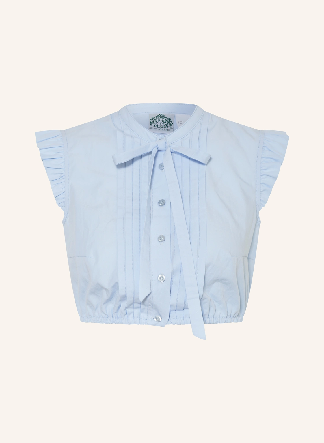 Hammerschmid Dirndlbluse ANTONIA mit Schluppe und Rüschen