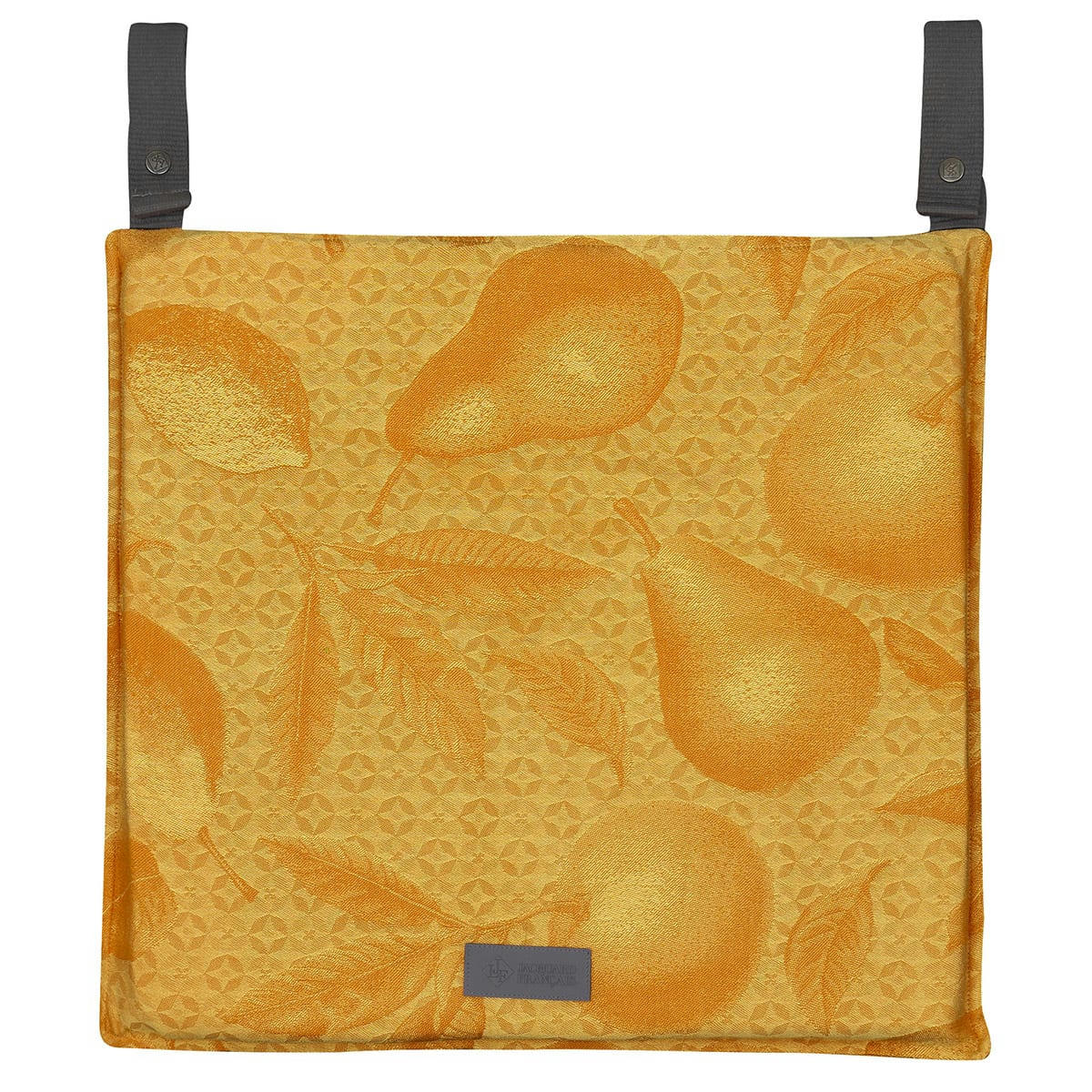 ARRIÈRE-PAYS - Coussin de chaise en acrylique melon 40 x 40