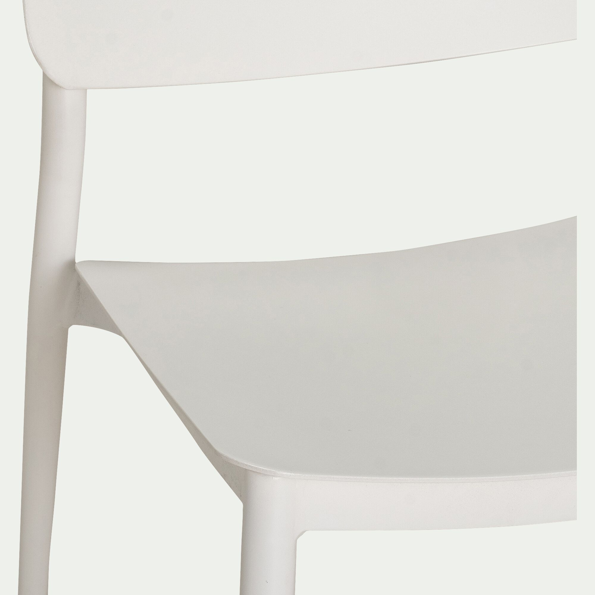 TOMA - Fauteuil de jardin en aluminium - blanc