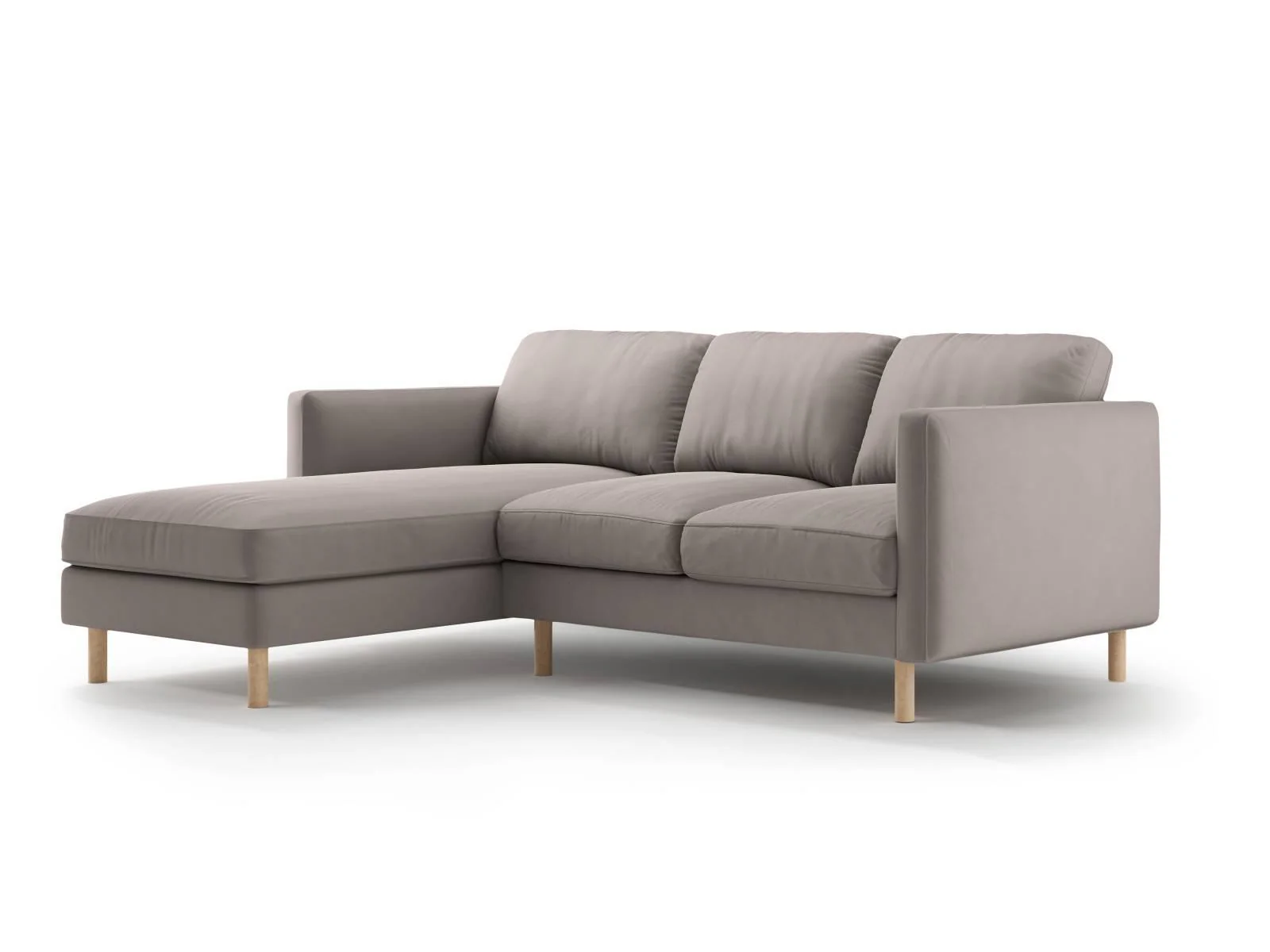 Hoekbank Eden links velvet