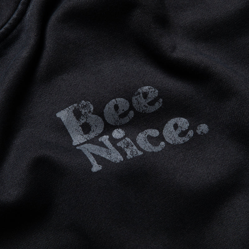 Politics Busy Being Nice Hoodie - Black