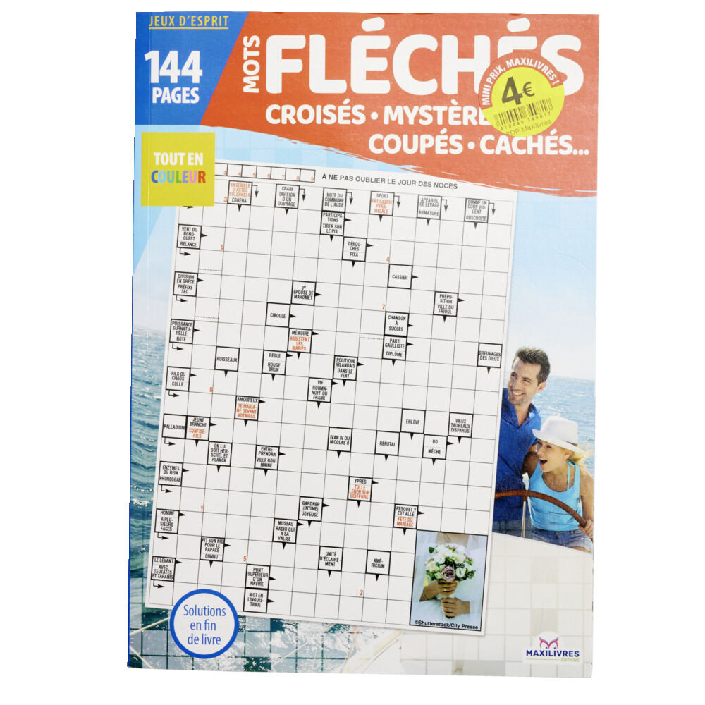 Album de jeux pour adultes 144 pages avec solutions