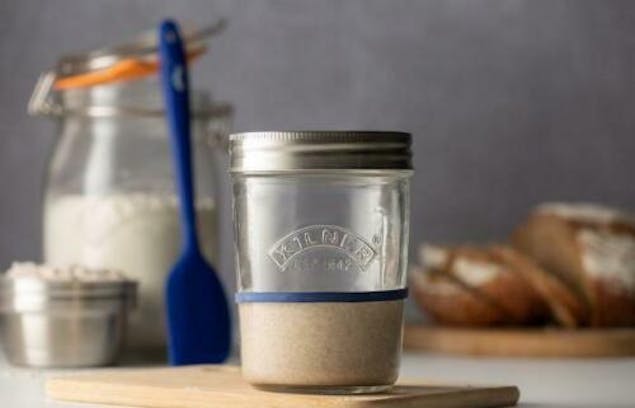 New Kilner Glass Create And Make Sourdough Starter Set 350Ml