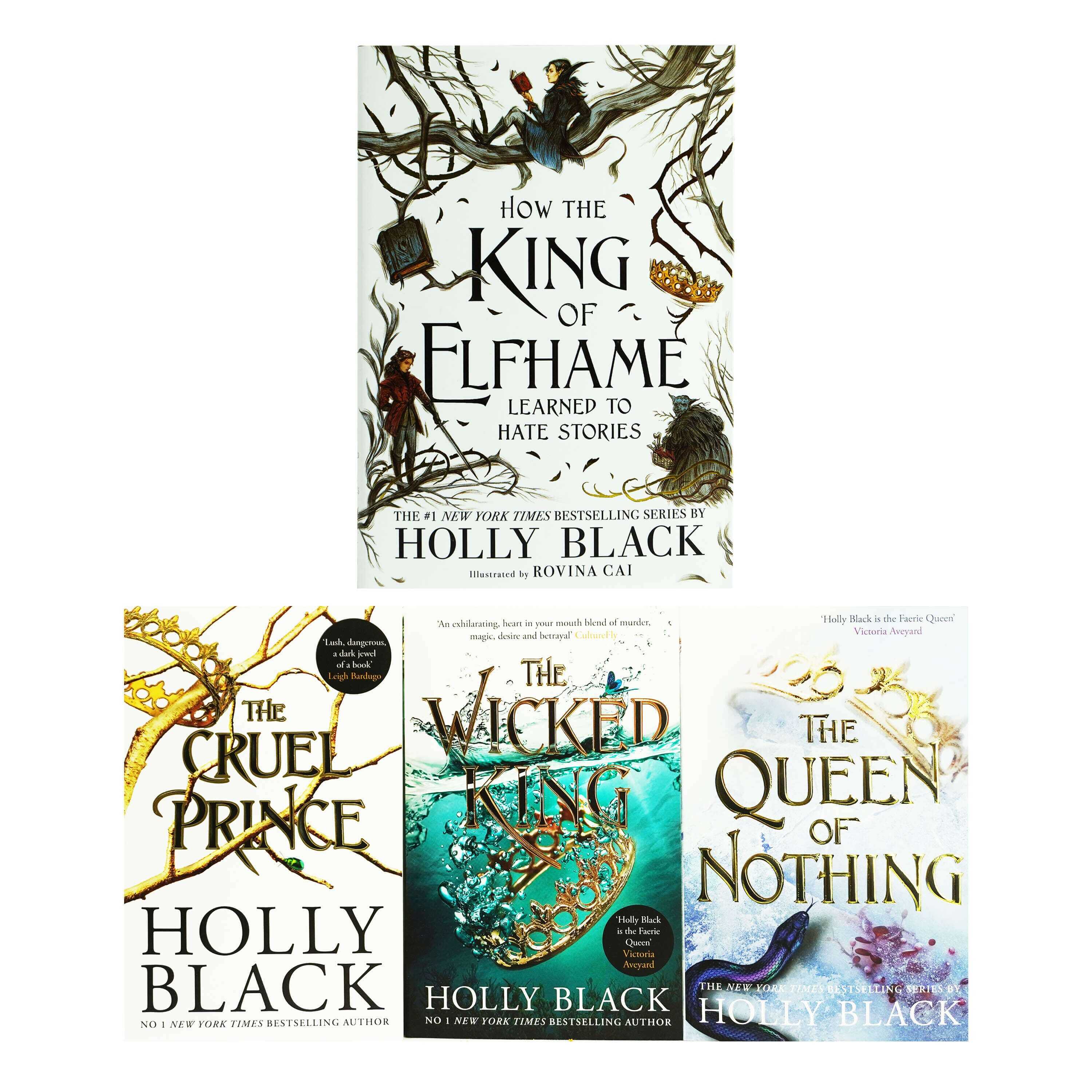 The Folk of the Air Series by Holly Black 4 Books Collection Set - Ages 14+ - Paperback/Hardback