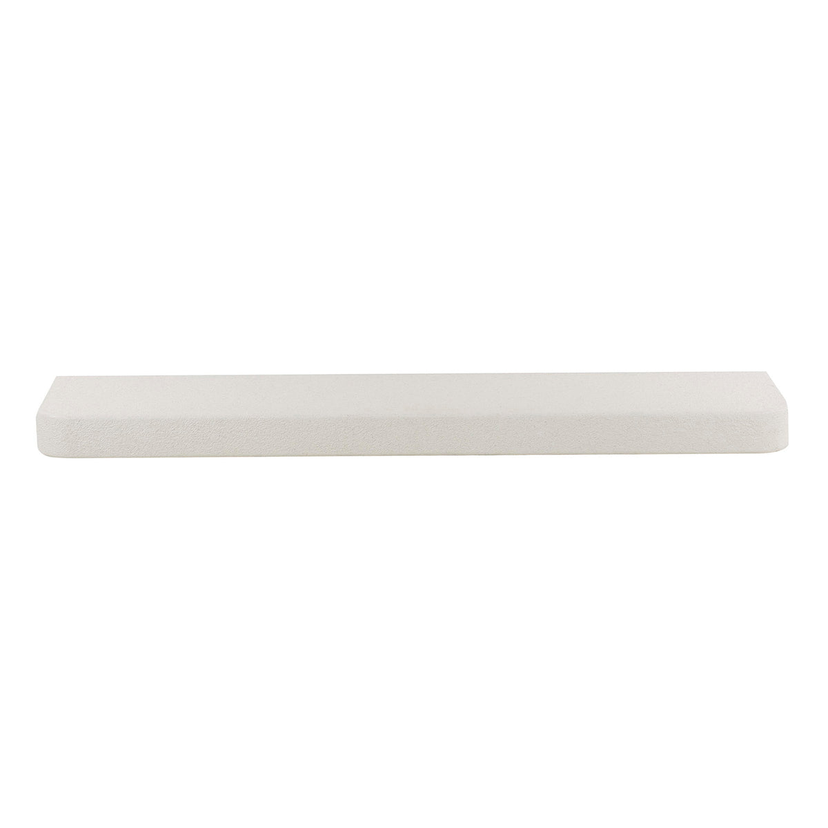 Giga Meubel Wandplank Stone - Wit Marmer Composiet - 150x29x8cm
