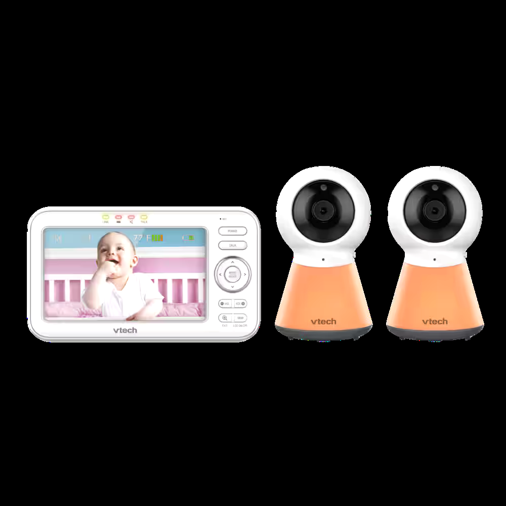 VTech VM5254-2 Baby Monitor, 5-in