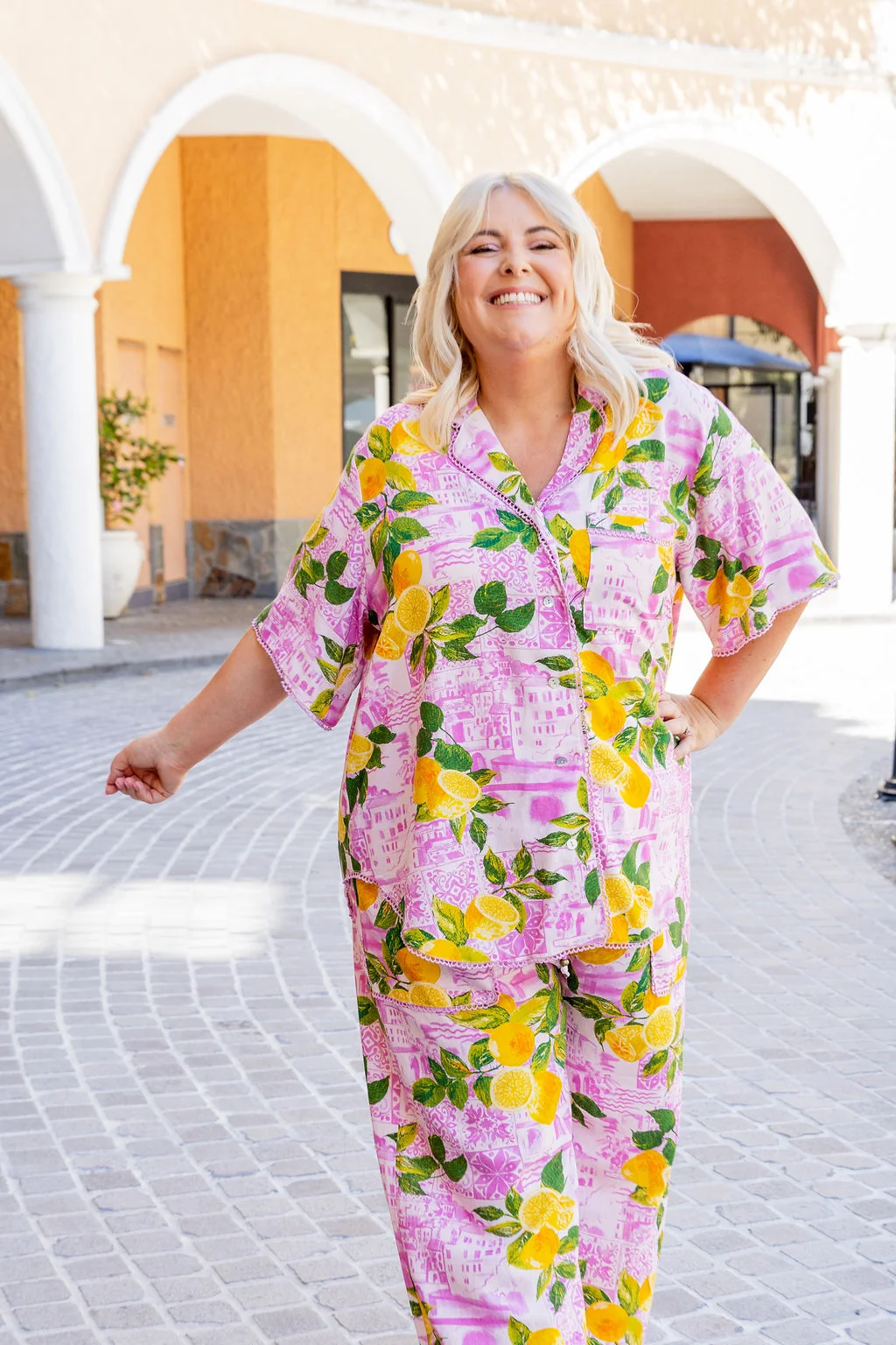 Luella Linen Blend Shirt in Themis