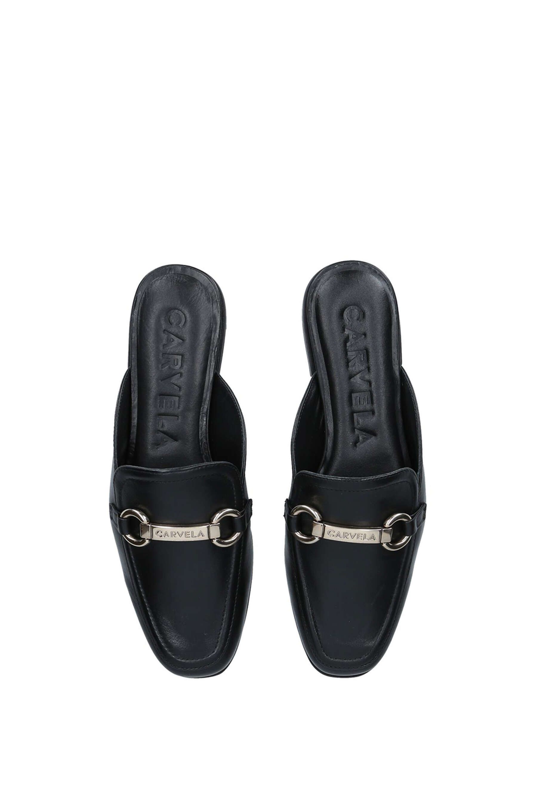 Carvela Charm Mule' Leather Flats