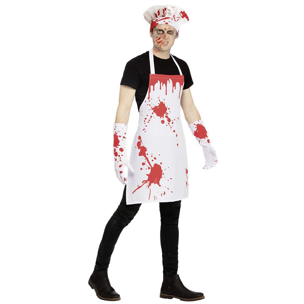 Déguisement adulte Halloween boucher Taille unique