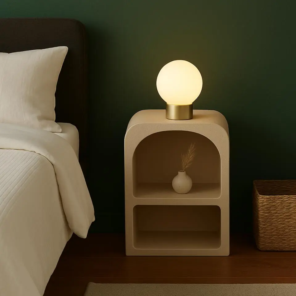 MISOU Nachtkastjes Aria - Beige