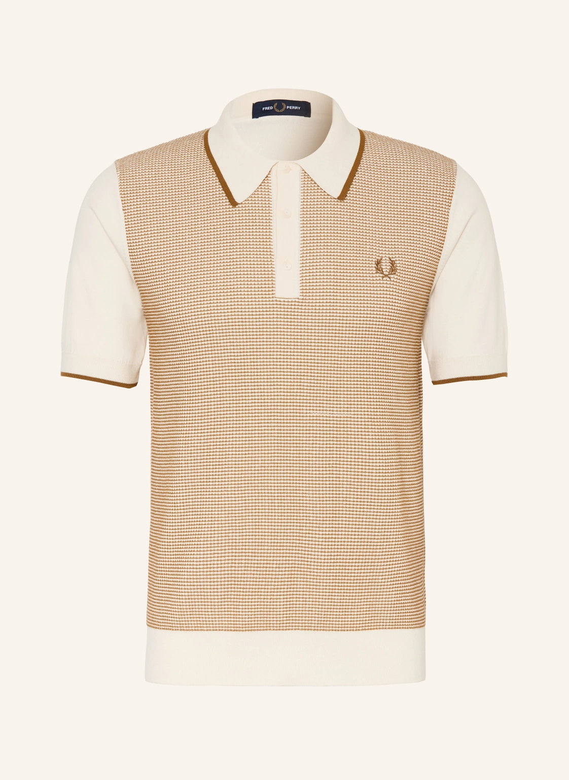 FRED PERRY Strick-Poloshirt