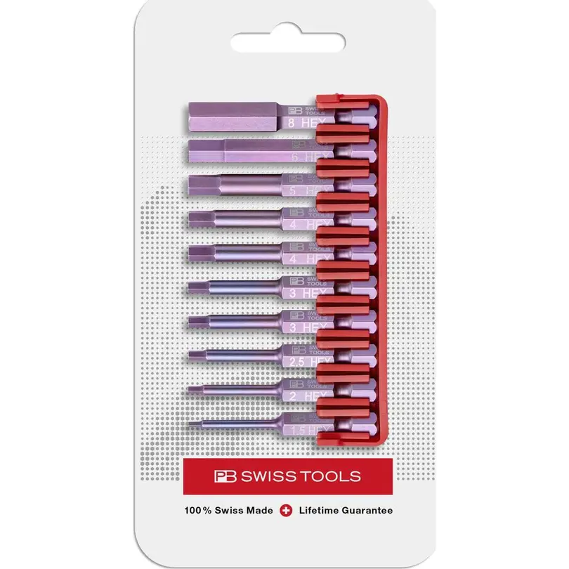 Sechskantschlüssel 10-teilig PB E6.713 CN BitBlock