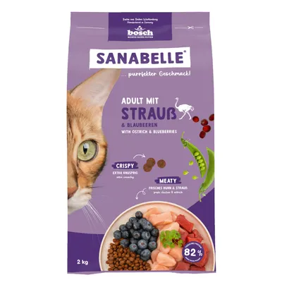 Sanabelle Adult with Ostrich & Blueberries