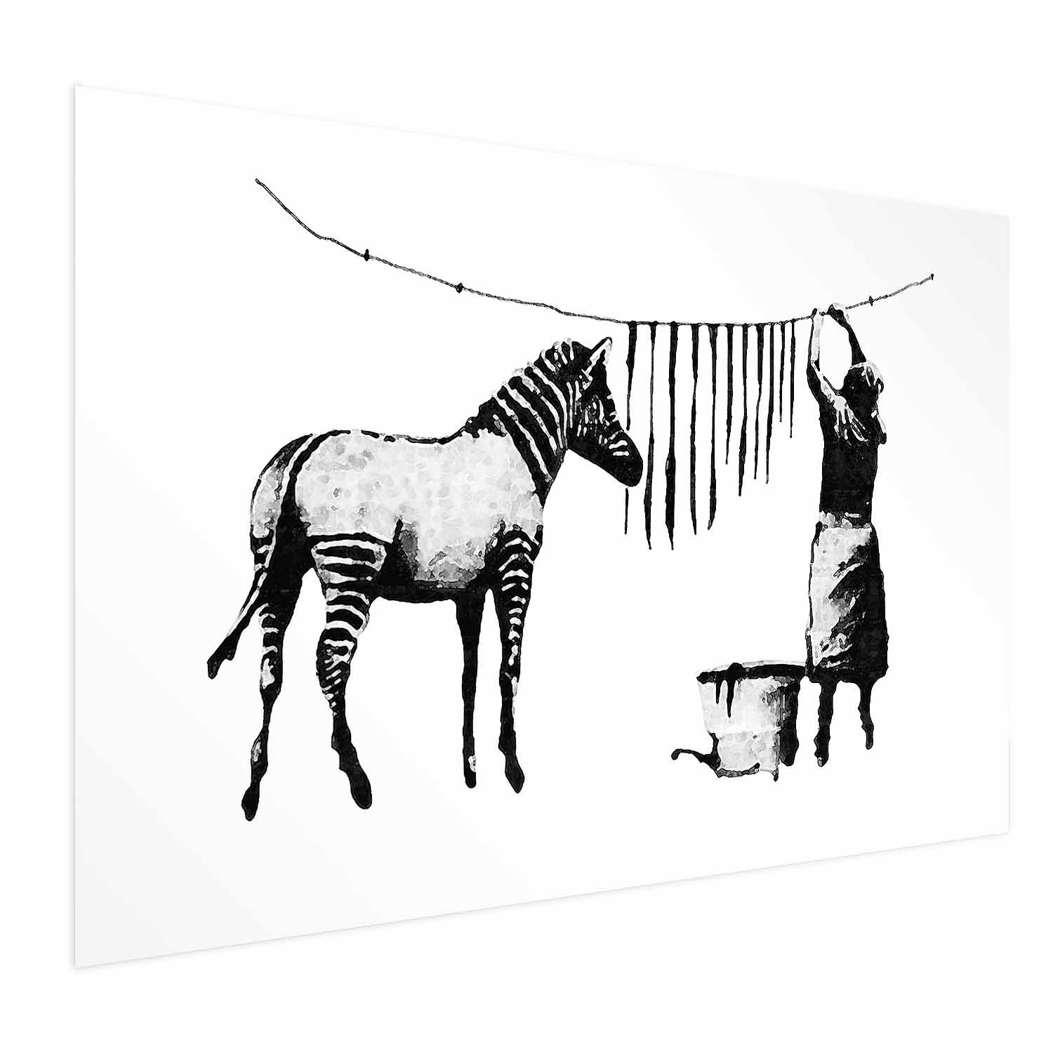 Plakat Banksy: Pranie 30x21 cm