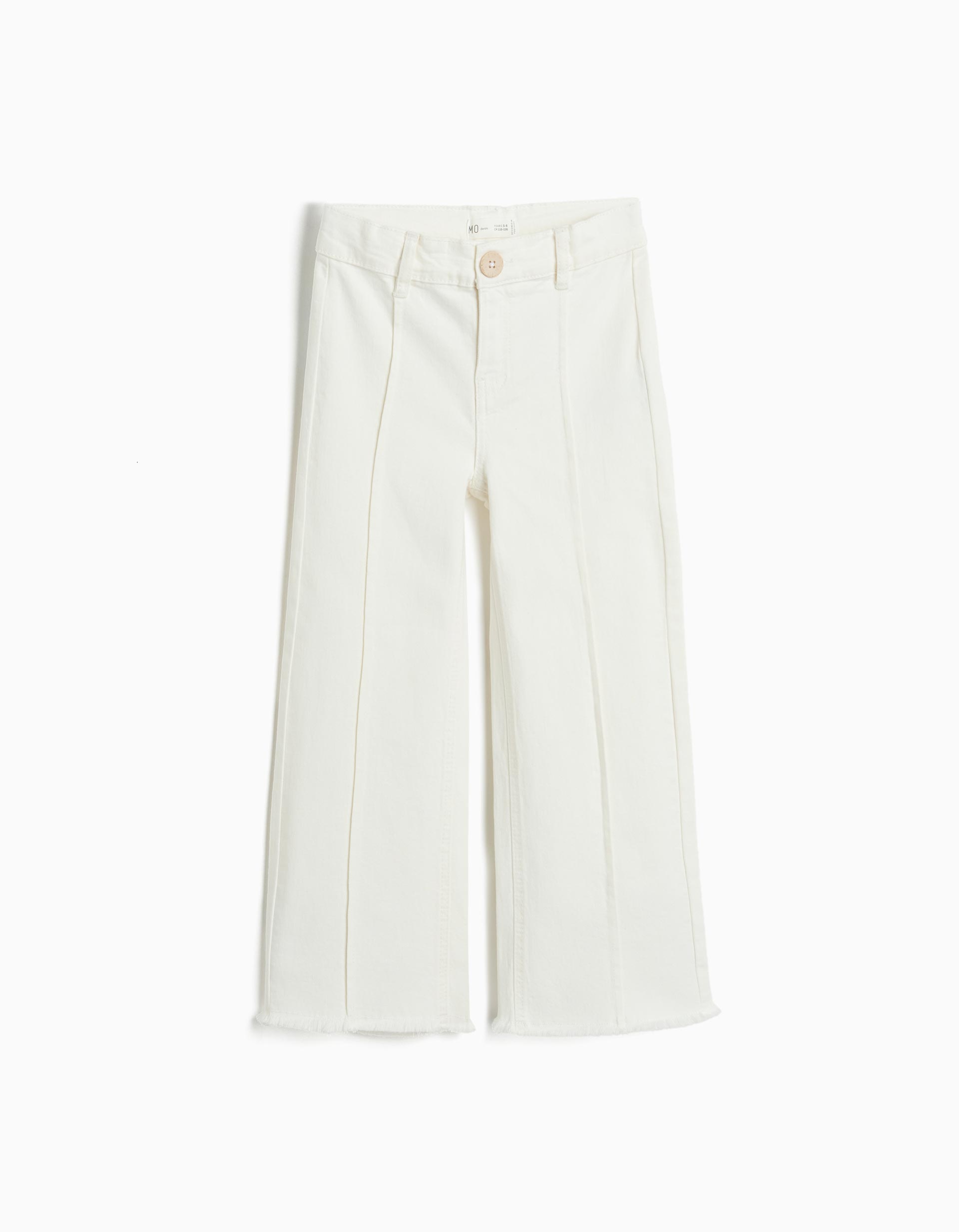 Calças de Ganga 'Marine', Menina, Branco