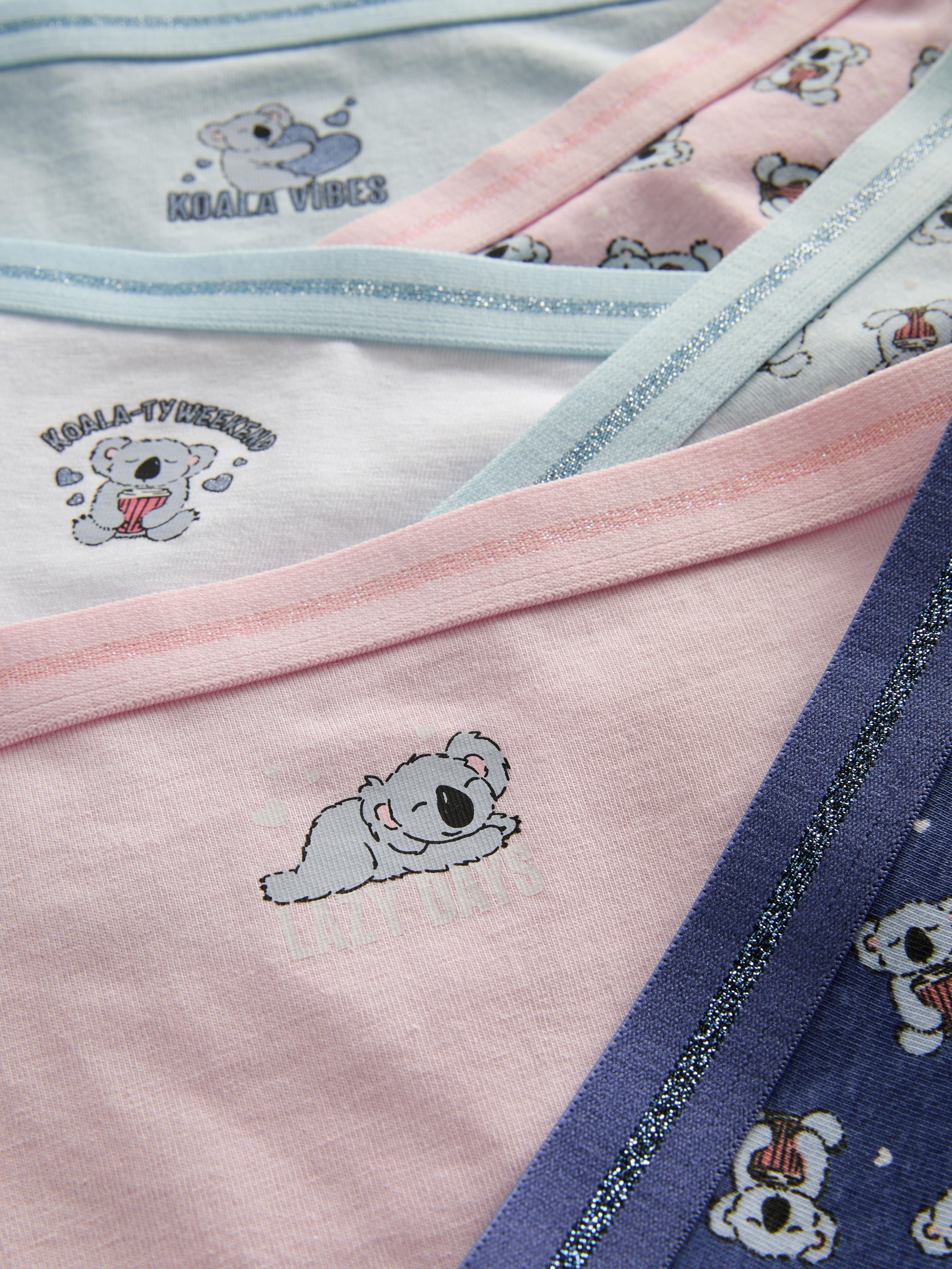 3-15yrs | 6pk Koala Graphic Hipster Briefs