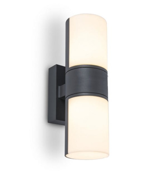 Kinkiet zewnętrzny CYRA antracytowo-biały LED 1x15W 1000lm IP54 Lutec