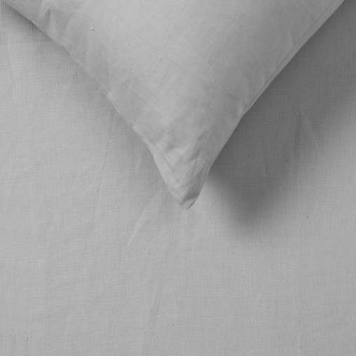 NNEDSZ Vintage Design Homewares Silver 100% Hemp Sheet Set King