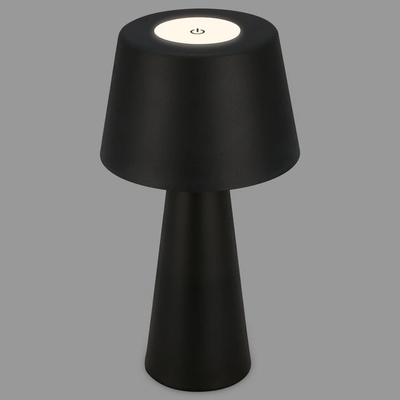 Tischleuchte, Höhe: 31cm, schwarz