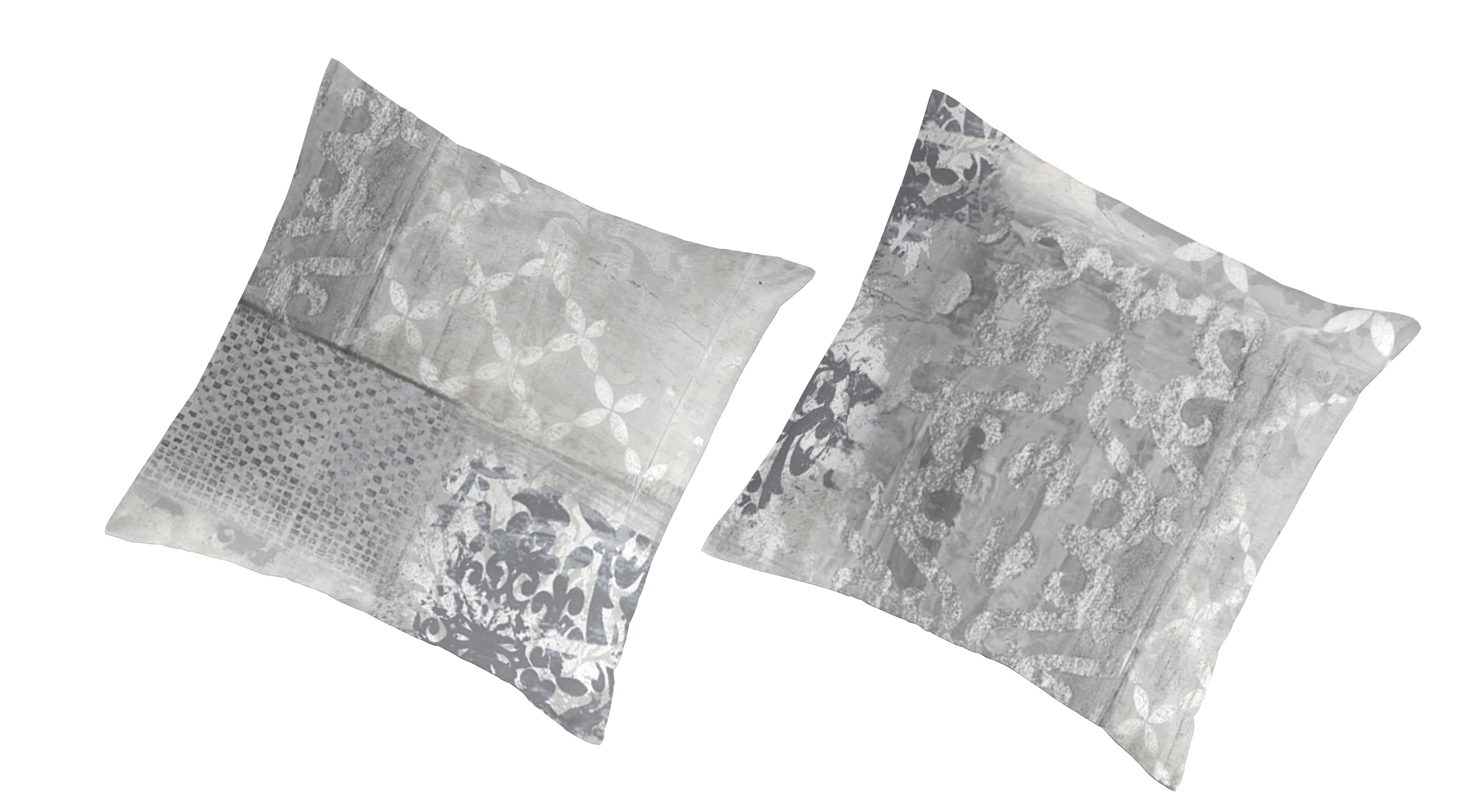 ARIANE TO - 2 taies d'oreiller en coton bicolore 65x65