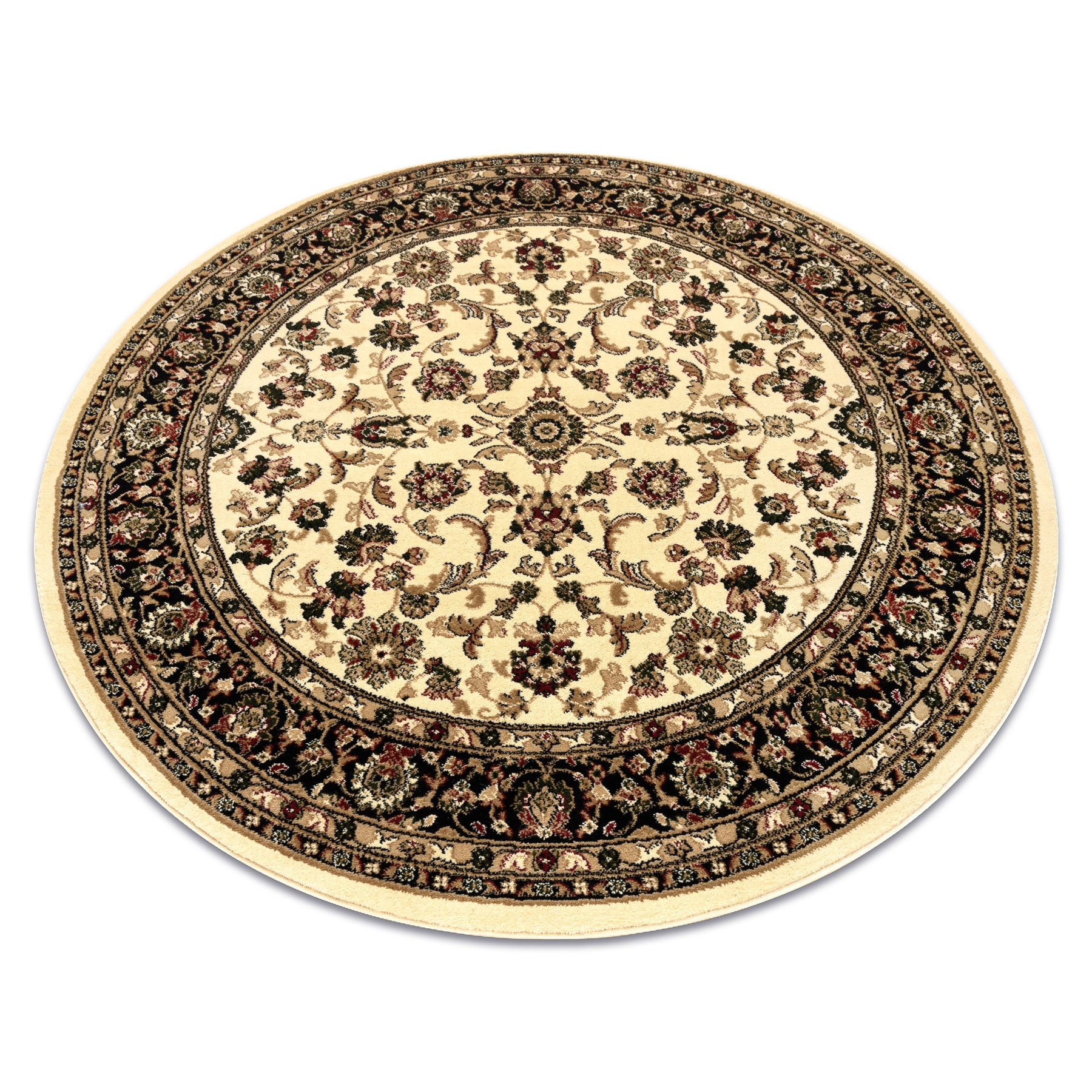 Dywan ROYAL ADR wzór 1745 karmelowy koło 120 cm