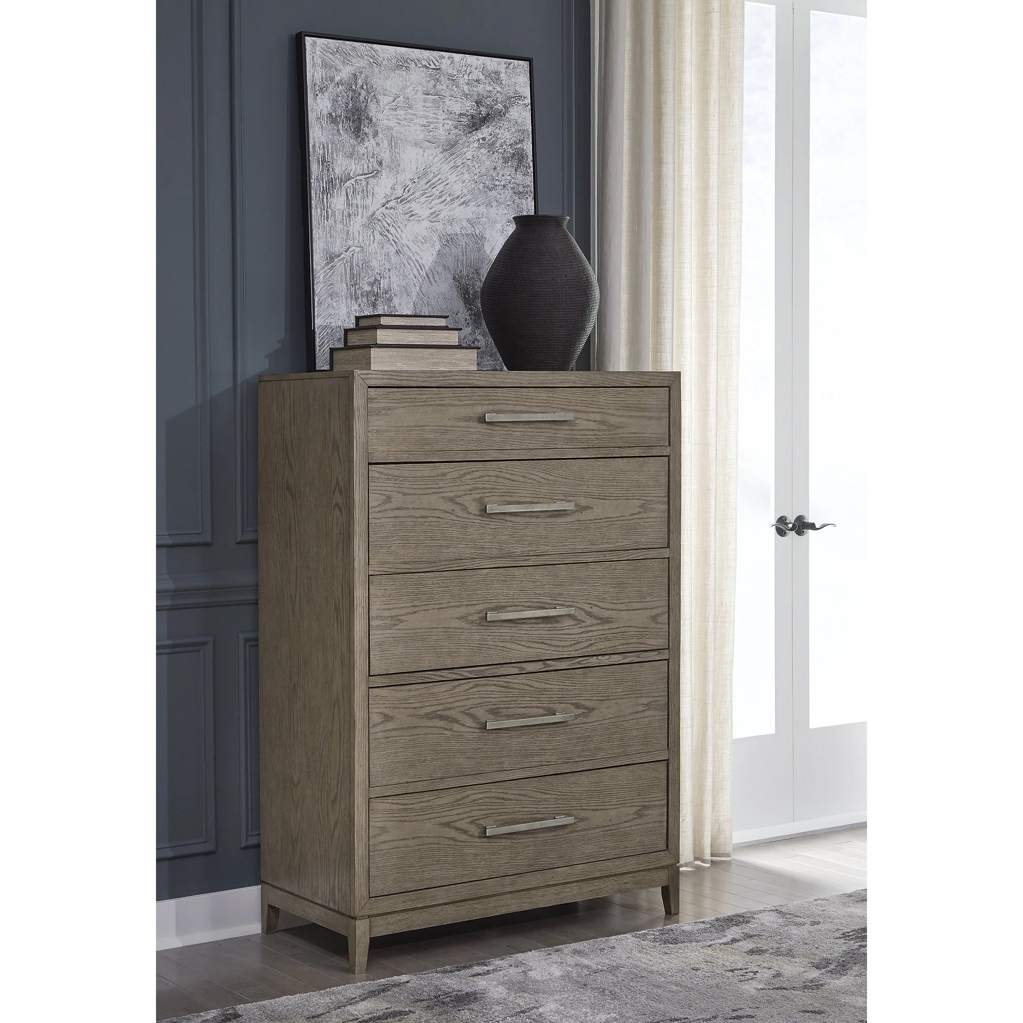 Signature Design by Ashley Chrestner Black/Gray Dresser