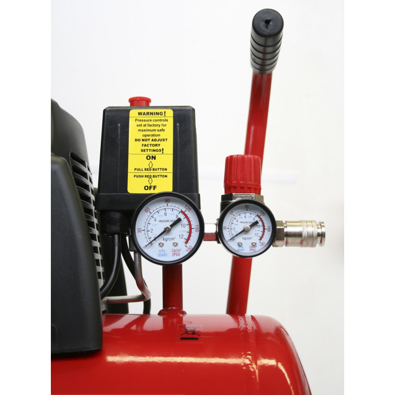 Compresseur C00003130RC3 sans huile 24 L 1,5 CV CRIKO