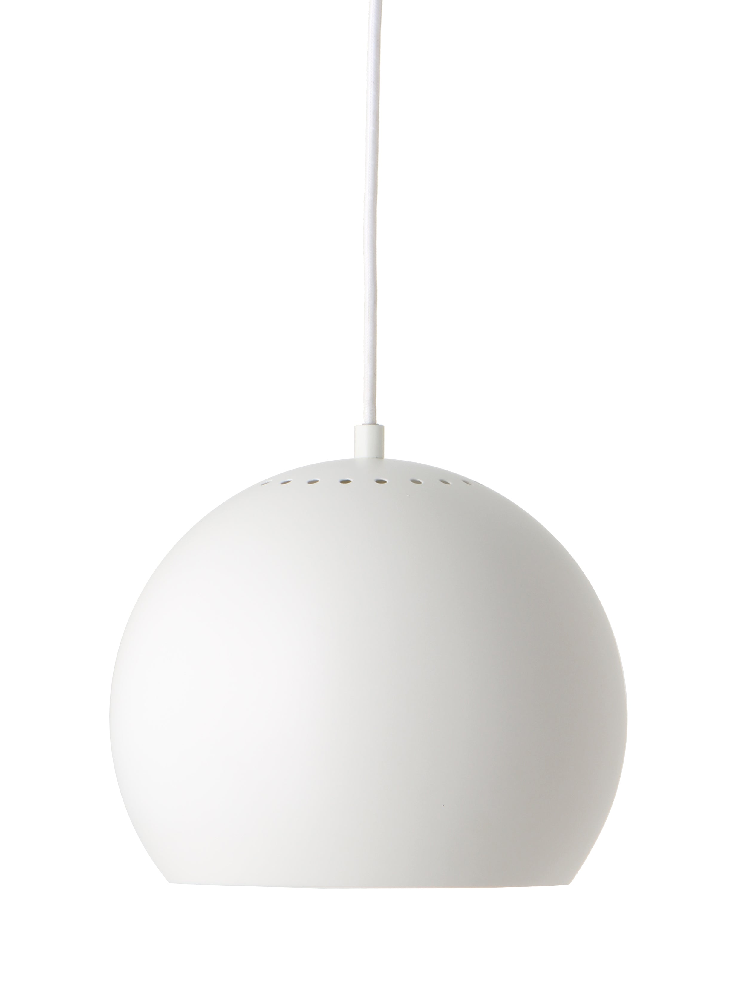 Frandsen hanglamp Ball - wit - 25x25x20cm