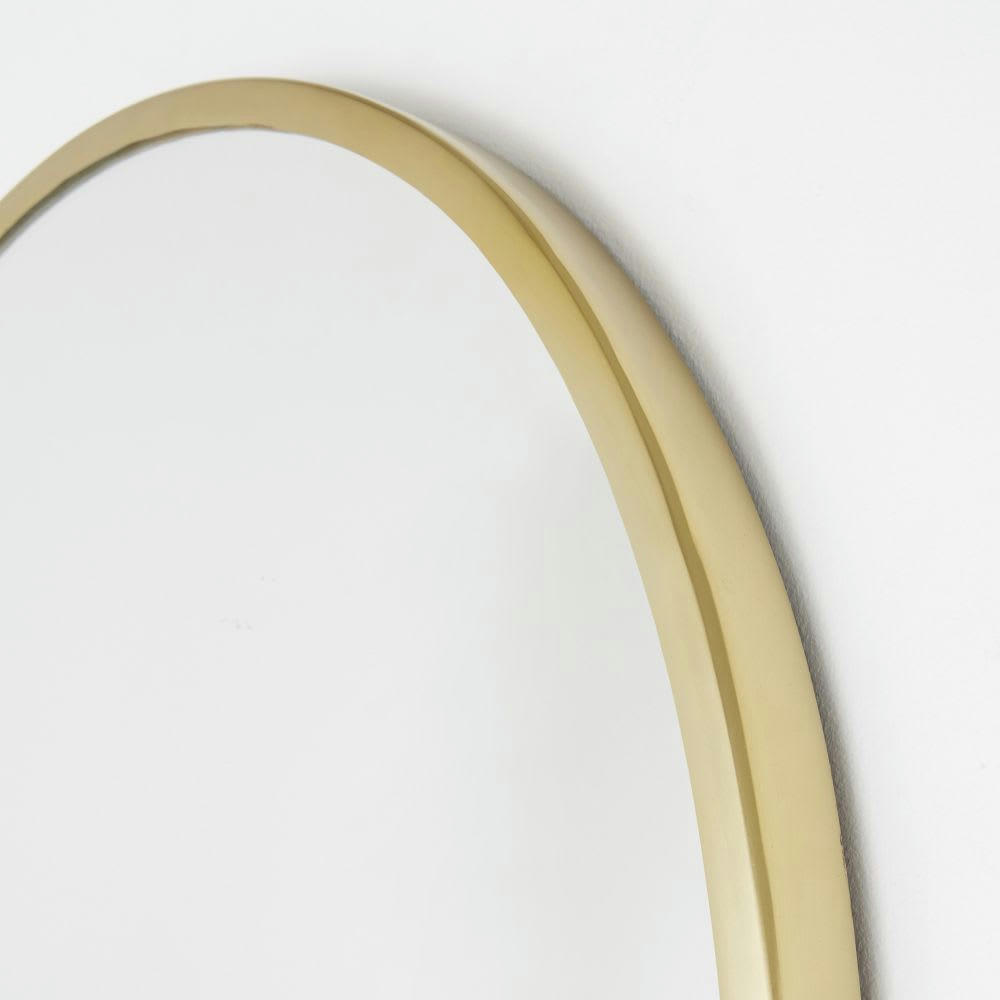 MENARA - Miroir arche en métal doré 55x160