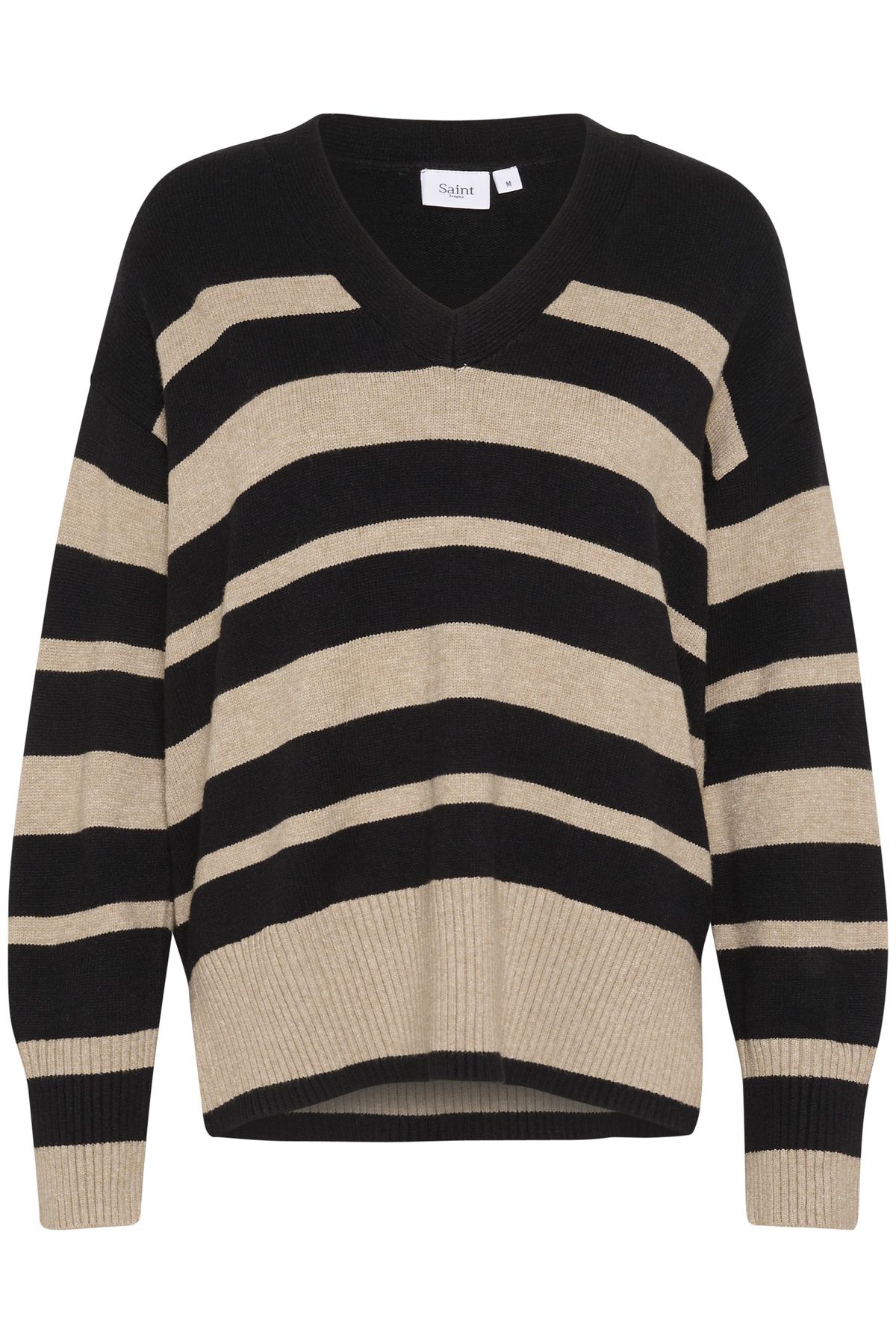 Saint Tropez InetteSZ Stripes Loose Fit Pullover