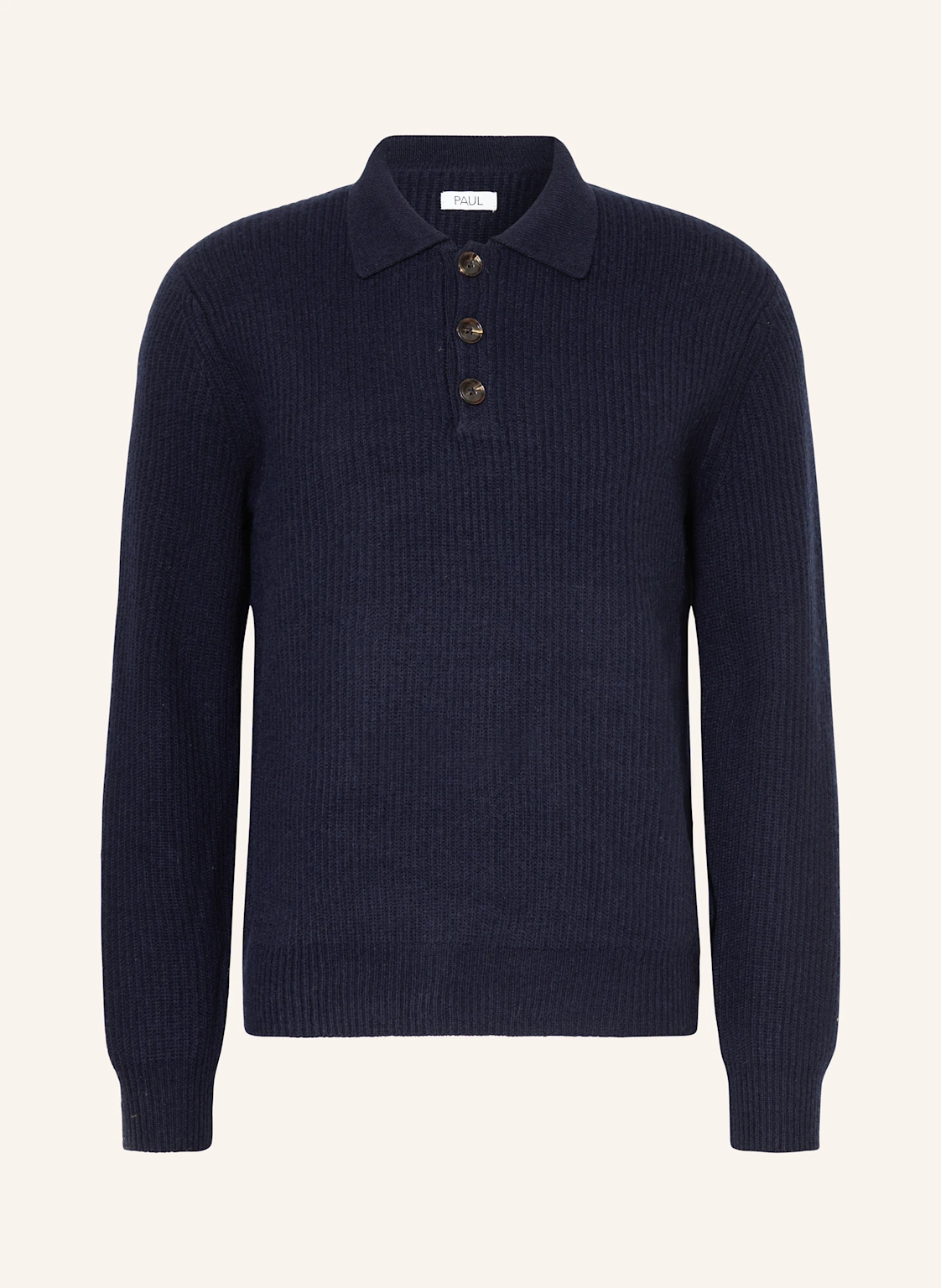 PAUL Strick-Poloshirt
