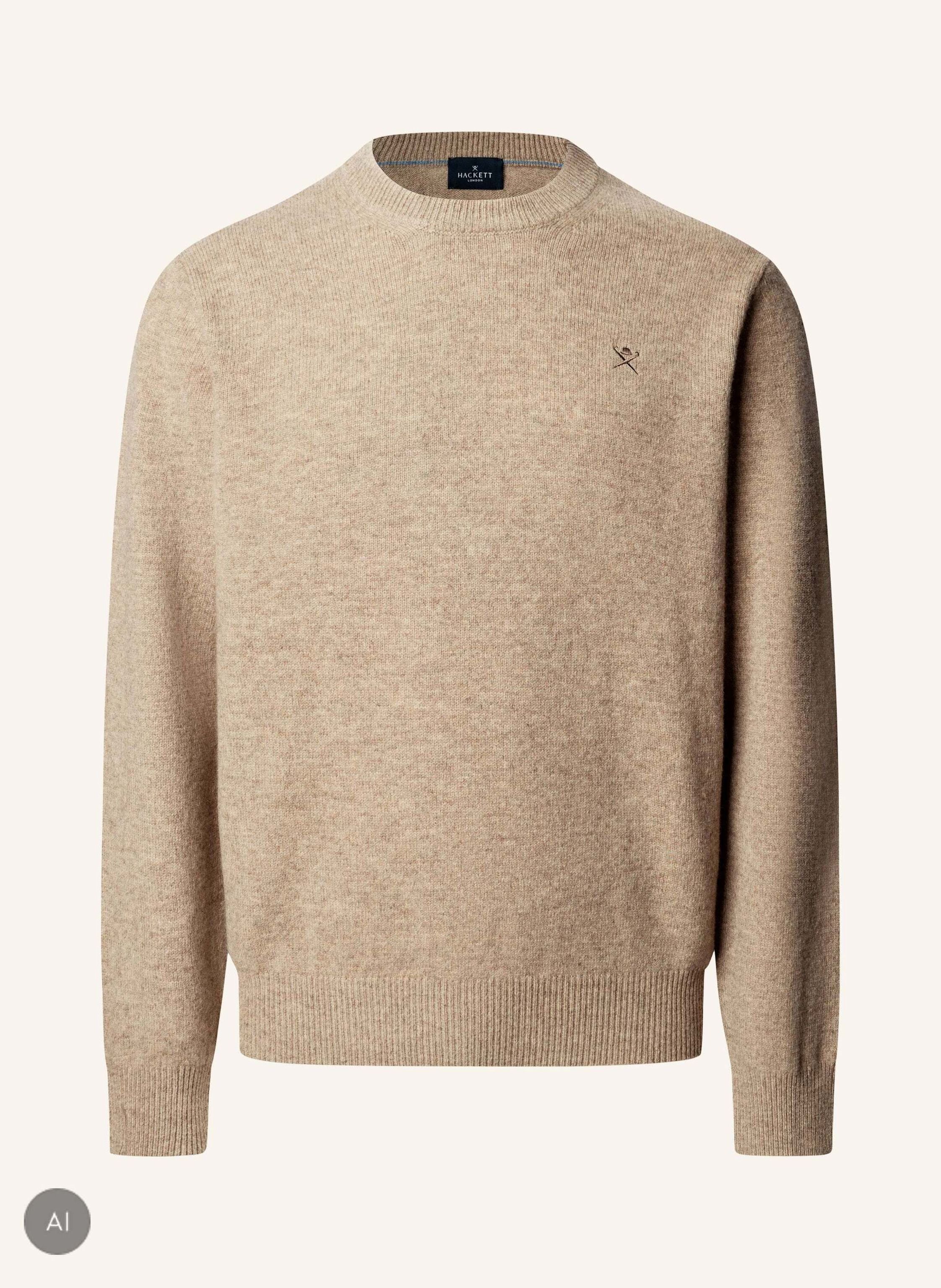 HACKETT LONDON Pullover LAMBSWOOL CREW