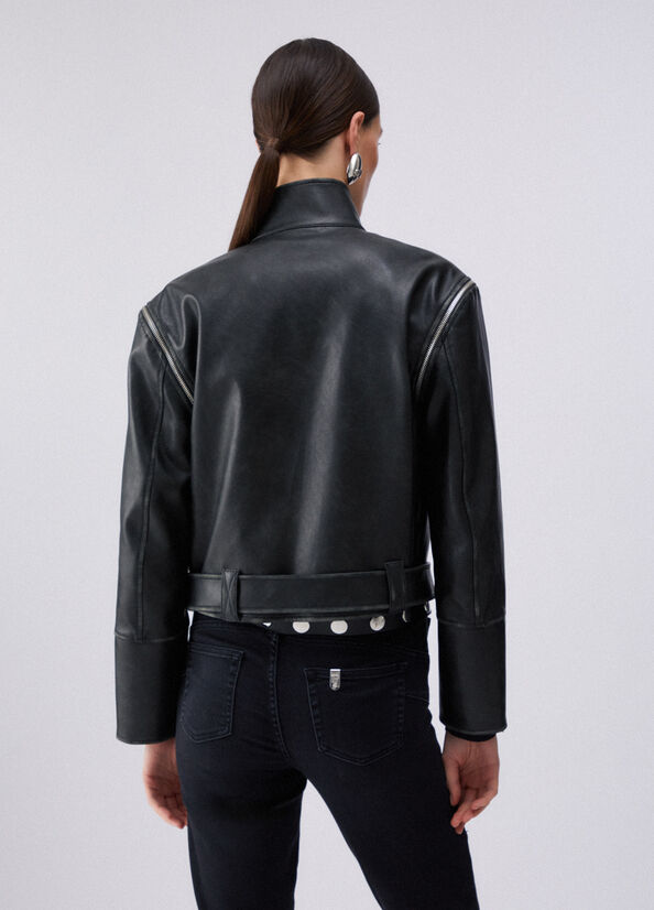 Giacca con maniche removibili