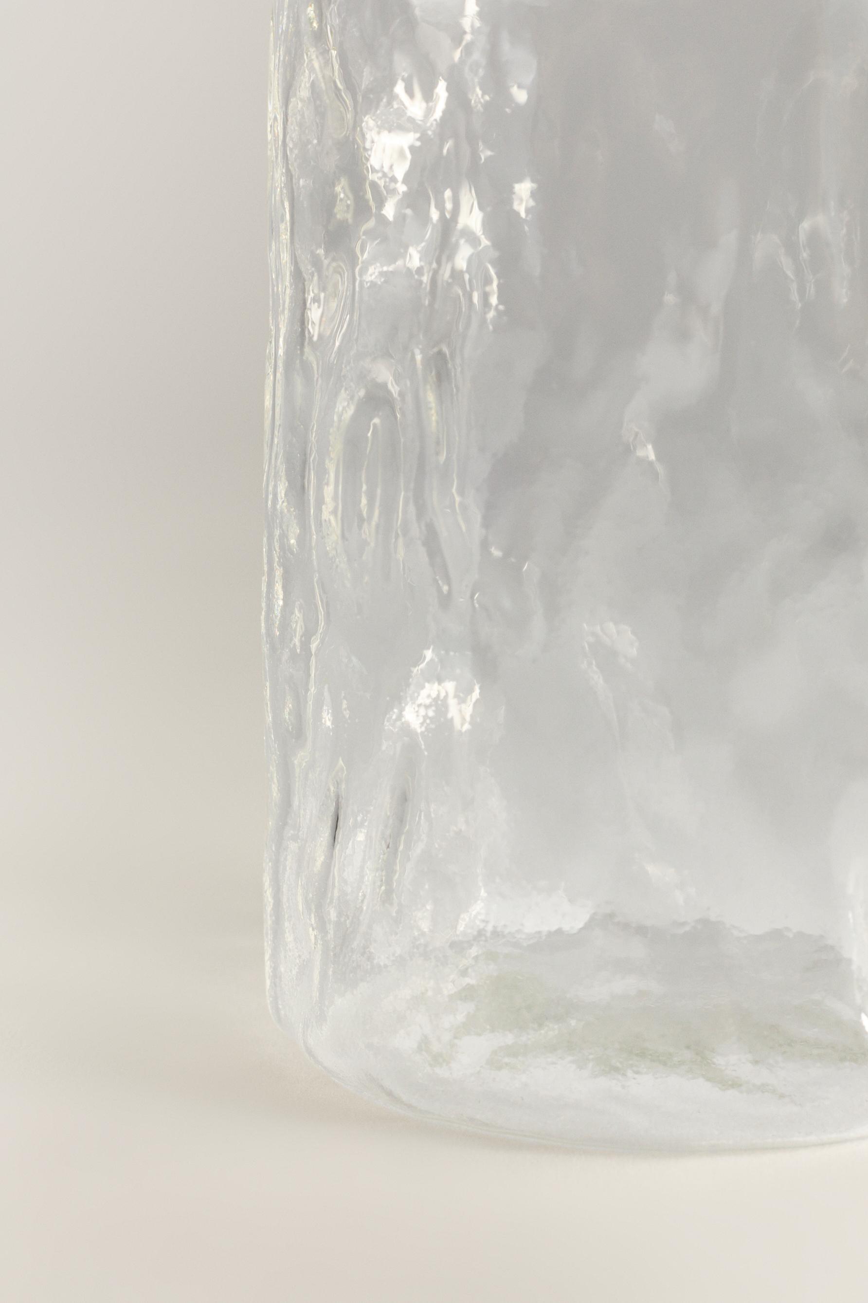 Pack 2 vasos borosilicato relieve