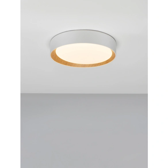 Deckenleuchte »Stake«, LED, 30 W, Höhe: 7 cm, weiß