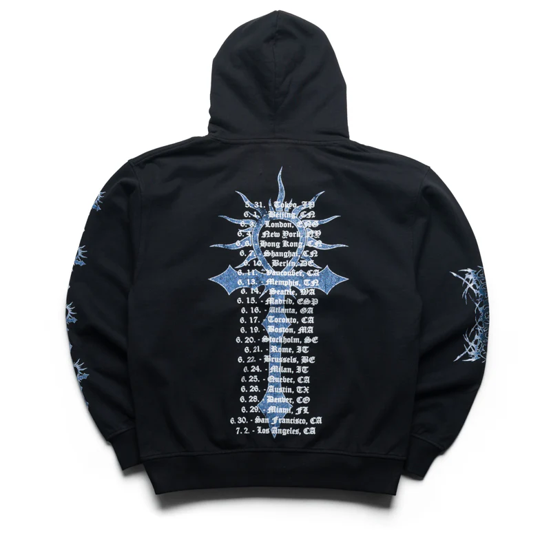 Revenge Chrome Reaper Hoodie - Black