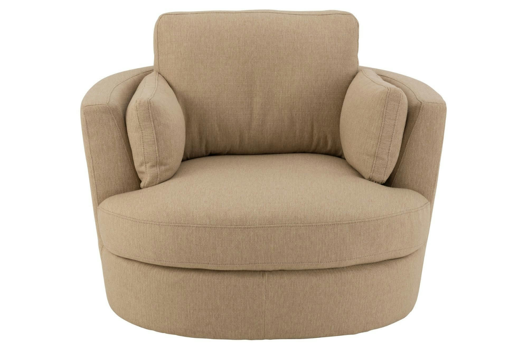 ANGEL - Fauteuil pivotant à 360° en tissu