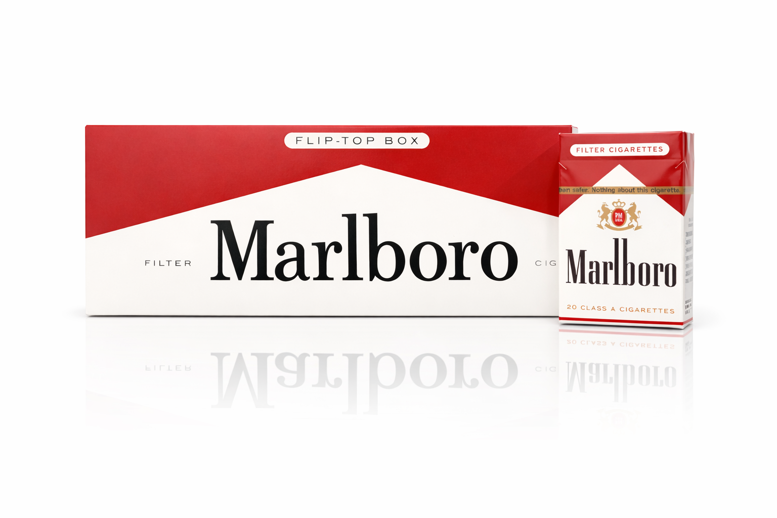 Marlboro Red Short(US) 10mg .20s Cigarettes x 10 Packs /1 Carton